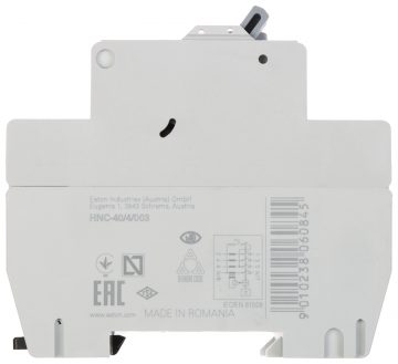 УЗО HNC-40/4/003 ТРЕХФАЗНЫЙ ПЕРЕМЕННЫЙ ТОКА 30 мА 40 А EATON
