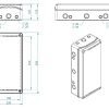 SAVIENOJUMA ELEKTRISKĀ KASTE INDUSTRIAL/506X230/EPN IP65 Elektro-Plast