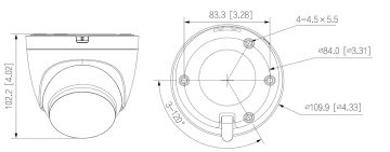 IP KAMERA IPC-HDW1239DT-PV-STW Wi-Fi, Smart Dual Light Active Deterrence - 1080p 2.8 mm DAHUA