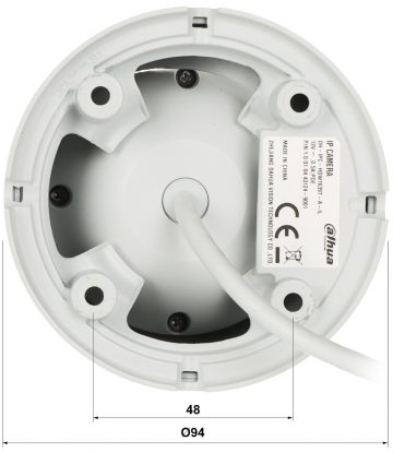 IP KAMERA IPC-HDW1639T-A-IL-0280B-S6 Smart Dual Light - 6 Mpx 2.8 mm DAHUA
