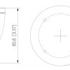 IP KAMERA IPC-HDW1639T-A-IL-0280B-S6 Smart Dual Light - 6 Mpx 2.8 mm DAHUA