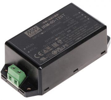 SLĒGIERĪCES ADAPTERIS TĪKLA BAROŠANAS BLOKS IRM-60-12ST MEAN WELL