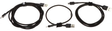KABEĻU KOMPLEKTS KABGCSET01-GC GC Ray 0.3&nbsp;m, 1.2&nbsp;m, 2&nbsp;m Green Cell