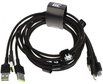 НАБОР КАБЕЛЕЙ KABGCSET02-GC GC Ray 3 x 1,2 м, зеленая ячейка НАБОР КАБЕЛЕЙ KABGCSET02-GC GC Ray 3 x 1,2 м, зеленая ячейка