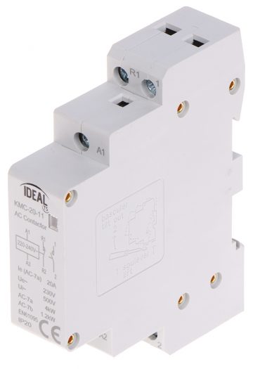 MODULAR CONTACTOR KMC-20-11 20 A 230 V AC IDEAL