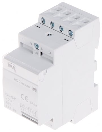 МОДУЛЬНЫЙ КОНТАКТОР KMC-25-31 25А 400В ПЕРЕМЕННОГО ТОКА ИДЕАЛЬНЫЙ