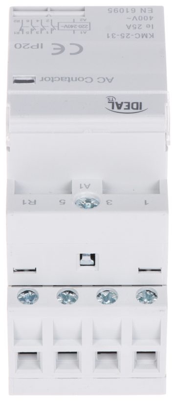 МОДУЛЬНЫЙ КОНТАКТОР KMC-25-31 25А 400В ПЕРЕМЕННОГО ТОКА ИДЕАЛЬНЫЙ