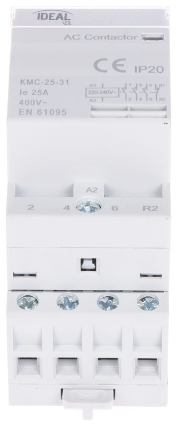 МОДУЛЬНЫЙ КОНТАКТОР KMC-25-31 25А 400В ПЕРЕМЕННОГО ТОКА ИДЕАЛЬНЫЙ