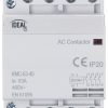 MODULĀRS KONTAKTORS KMC-63-40 63 A 400 V AC IDEAL