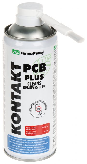 PCB TĪRĪTĀJS KONTAKT-PCB-PLUS/400 IZSMIDZINĀMS LĪDZEKLIS 400 ml AG TERMOPASTY