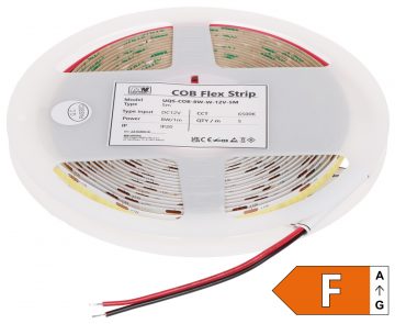 LED LENTA LED-COB-12V/8W-CW/5M - 6500 K MW Lighting