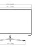 MONITORS HDMI, DP, AUDIO LM27-E230C 27 " DAHUA