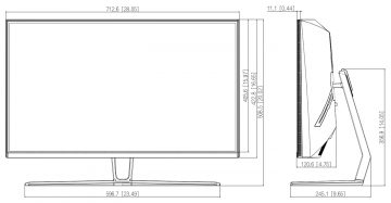 МОНИТОРЫ HDMI, DP, АУДИО LM32-E230C 31,5" DAHUA