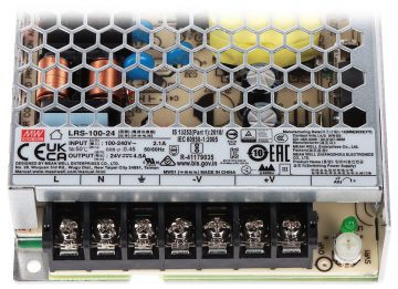 ПЕРЕКЛЮЧАТЕЛЬ АДАПТЕР СЕТЕВОЙ БЛОК ПИТАНИЯ LRS-100-24 MEAN WELL ПЕРЕКЛЮЧАТЕЛЬ АДАПТЕР СЕТЕВОЙ БЛОК ПИТАНИЯ LRS-100-24 MEAN WELL