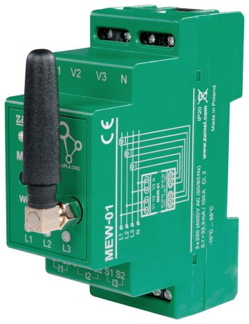 ELEKTROENERĢIJAS MONITORS MEW-01/ANT-1F VIENFĀZES ZAMEL