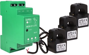 ELEKTROENERĢIJAS MONITORS MEW-01/LITE SUPLA TRĪSFĀŽU ZAMELELEKTROENERĢIJAS MONITORS MEW-01/LITE SUPLA TRĪSFĀŽU ZAMEL