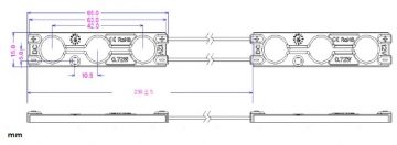 MODULIS LED MW-MLD-2835-3NW-LENS-4000K MW Lighting