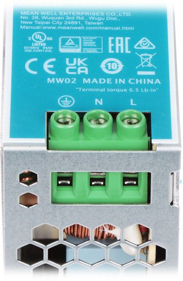 IŠJUNGIMO ADAPTERIS TINKLO MAITINIMO ĮRENGINIO NDR-120-12 REIKIA GERAI