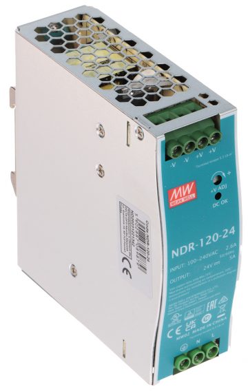 SLĒGIERĪCES ADAPTERIS TĪKLA BAROŠANAS BLOKS NDR-120-24 MEAN WELLSLĒGIERĪCES ADAPTERIS TĪKLA BAROŠANAS BLOKS NDR-120-24 MEAN WELL