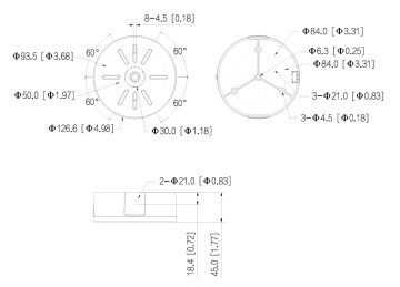 CAMERA BRACKET PFA1320R DAHUA
