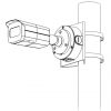 КРЕПЛЕНИЕ НА СТОЛБ PFA157 DAHUA