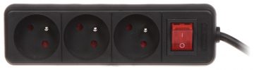 ENERGOSADALES VIENĪBAS PR-1.5M-3G-SW/B (3 LIGZDAS) 1.3&nbsp;m