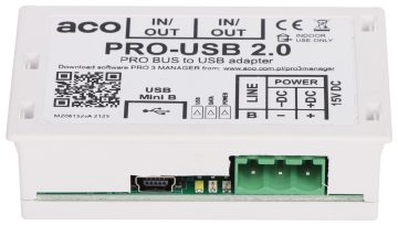 DOMOFONU PROGRAMMĒŠANAS SASKARNE PRO-USB/2.0 ACO DOMOFONU PROGRAMMĒŠANAS SASKARNE PRO-USB/2.0 ACO