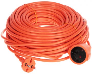 УДЛИНИТЕЛЬ PS-2X1.5-30M/ОРАНЖЕВЫЙ 30м УДЛИНИТЕЛЬ PS-2X1.5-30M/ОРАНЖЕВЫЙ 30м