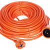 EXTENSION CORD WITH GROUNDING PS-3X1.5-30M/ORANGE 30 m