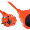 УДЛИНЕНИЕ С ЗЕМЛЕЙ PS-3X1.5-50M/ОРАНЖЕВЫЙ 50м