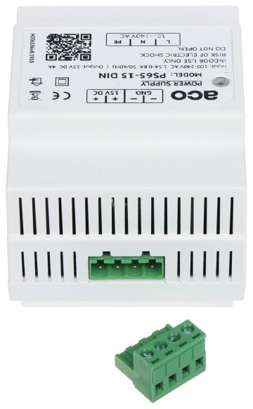 SWITCHING DEVICE ADAPTER POWER SUPPLY UNIT PS65-15-DIN ACO