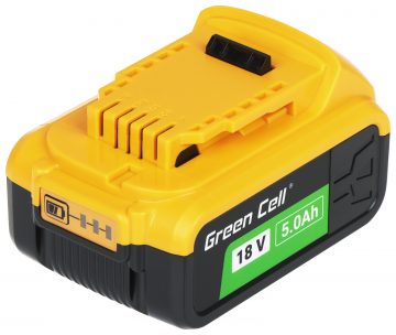 POWER TOOL BATTERY PTDW18V5-GC DeWalt XR 18V 5&nbsp;Ah Green Cell