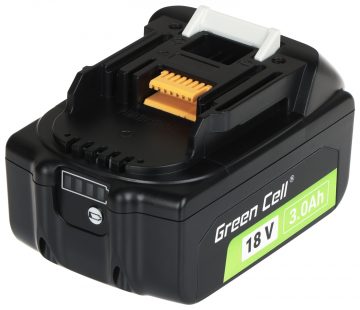 POWER TOOL BATTERY PTMA18V3-GC Makita LXT 18V 3 Ah Green Cell