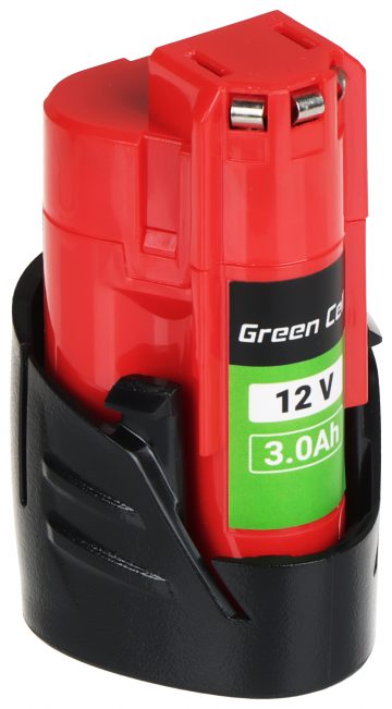 MAITINIMO ĮRANKIŲ Akumuliatorius PTML12V3-GC Milwaukee M12 12V 3 Ah Green Cell MAITINIMO ĮRANKIŲ Akumuliatorius PTML12V3-GC Milwaukee M12 12V 3 Ah Green Cell
