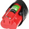 MAITINIMO ĮRANKIŲ Akumuliatorius PTML12V3-GC Milwaukee M12 12V 3 Ah Green Cell MAITINIMO ĮRANKIŲ Akumuliatorius PTML12V3-GC Milwaukee M12 12V 3 Ah Green Cell