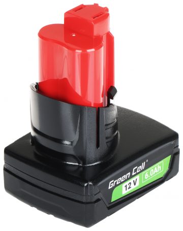 Аккумулятор для электроинструмента PTML12V6-GC Milwaukee M12 12 В 6 А·ч Green Cell