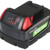 MAITINIMO ĮRANKIŲ Akumuliatorius PTML18V5-GC Milwaukee M18 18V 5 Ah Green Cell