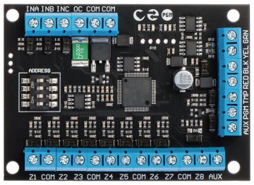 РАСШИРИТЕЛЬ PULSON-EXP-8/2 8 ВХОДОВ / 2 ВЫХОДА Сигнализация PulsON