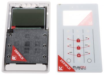 SIGNĀLA VADĪBAS PANEĻA SENSORU TASTATŪRA PULSON-LCD/T-WH