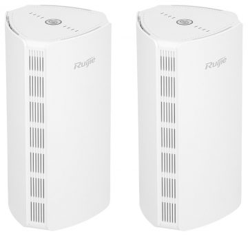 WI-FI MĀJAS SISTĒMA RG-M18(2PACK) Wi-Fi 6, 2.4 GHz, 5 GHz, 547 Mbps + 1201 Mbps REYEEWI-FI MĀJAS SISTĒMA RG-M18(2PACK) Wi-Fi 6, 2.4 GHz, 5 GHz, 547 Mbps + 1201 Mbps REYEE