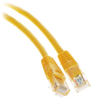 PATCHCORD RJ45/1.0-YELLOW 1.0 m CONOTECH