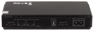 UPS AKUMULATORS ROUTERUPS-15-POE 15 W 5 V / 9 V / 12 V DC, 15 V / 24 V PoE IPS