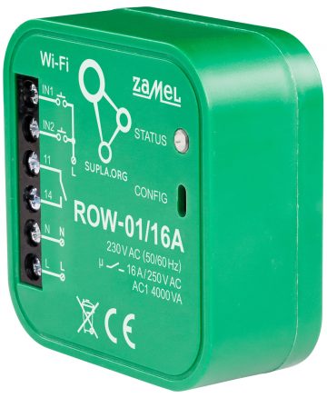 SMART SWITCH ROW-01/16A Wi-Fi 230V AC ZAMEL SMART SWITCH ROW-01/16A Wi-Fi 230V AC ZAMEL