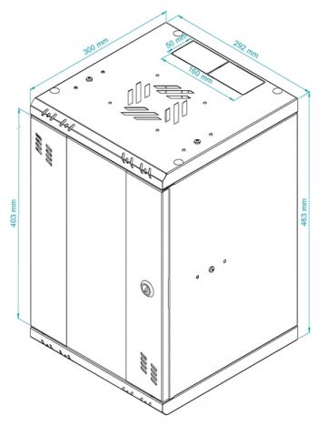 PIEKARINĀMS RACK SKAPĪTIS S-RC10-9U-300GB STALFLEX PIEKARINĀMS RACK SKAPĪTIS S-RC10-9U-300GB STALFLEX