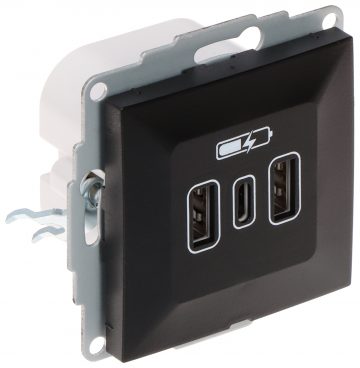 ĮKROVIMO LIZDAS SANTRA/4108-19/EPN USB 5 V DC / 3.4 A Elektro-Plast ĮKROVIMO LIZDAS SANTRA/4108-19/EPN USB 5 V DC / 3.4 A Elektro-Plast