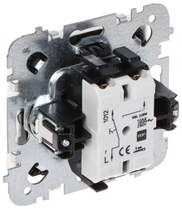 KAHE NUPPU LÜLITI SANTRA/4112-10/EPN 250 V 10 A Elektro-Plast