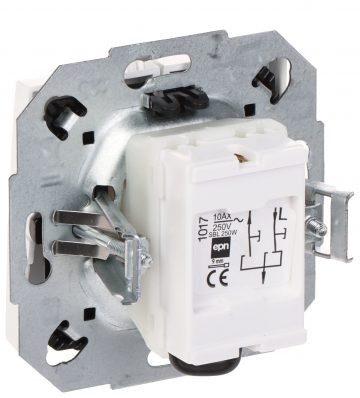 ВЫКЛЮЧАТЕЛЬ УПРАВЛЕНИЯ ЖАЛЮЗИ SANTRA/4116-10/EPN 250 В 10 А Электро-Пласт