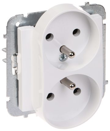 KAHEKORDNE PISKLASTIGA SANTRA/4143-10/EPN 230 V 16 A Elektro-Plast KAHEKORDNE PISKAST SANTRA/4143-10/EPN 230 V 16 A Elektro-Plast