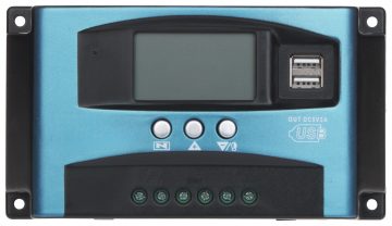 SAULES UZLĀDES KONTROLIERIS SCC-100A-PWM-LCD-M2