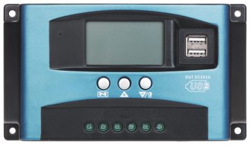 SAULES UZLĀDES KONTROLIERIS SCC-40A-PWM-LCD-M2